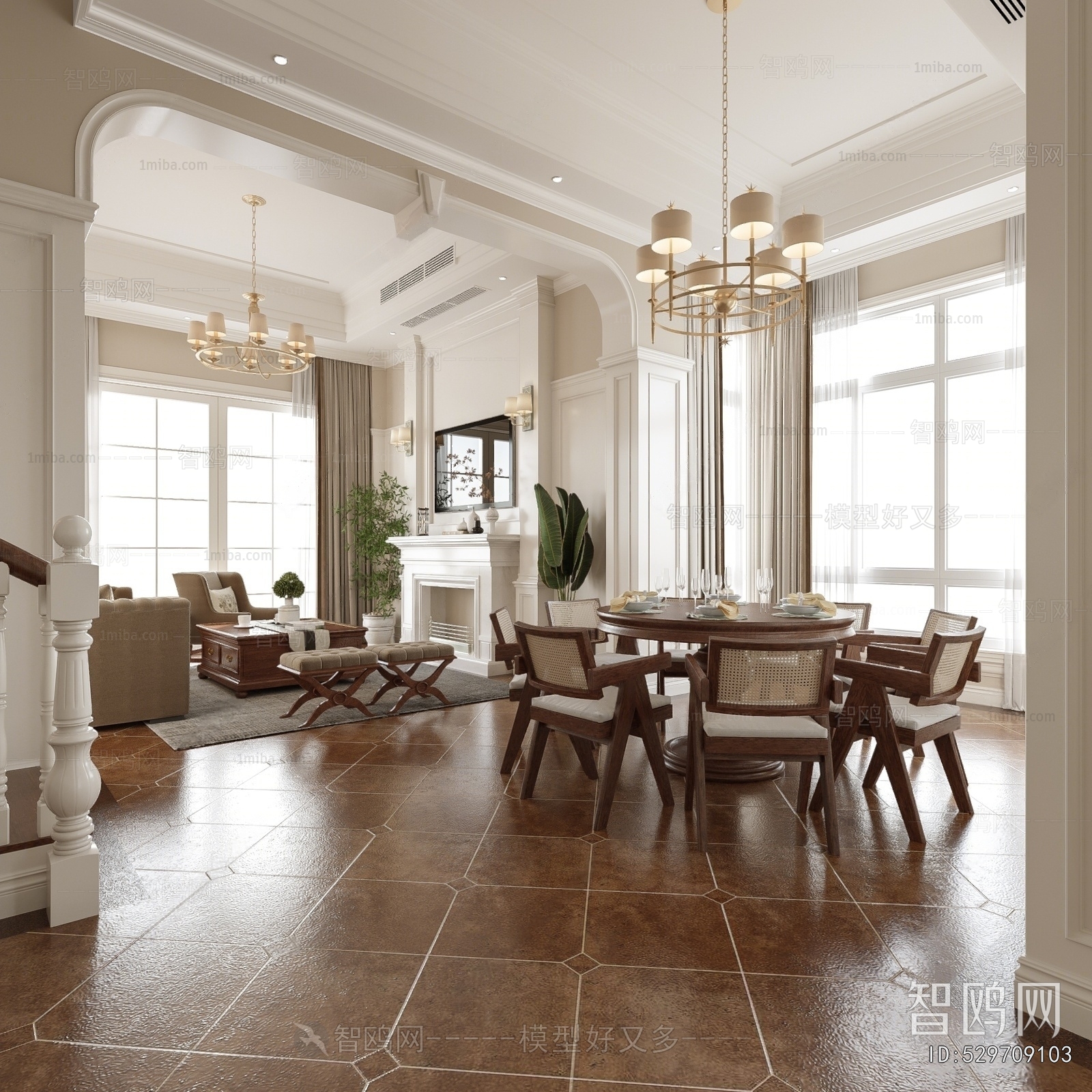 American Style Dining Room