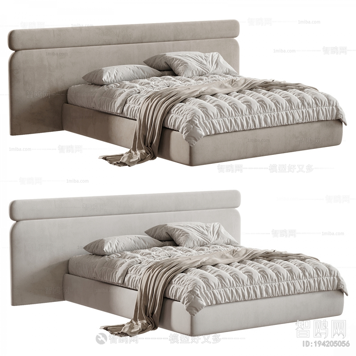 Modern Double Bed
