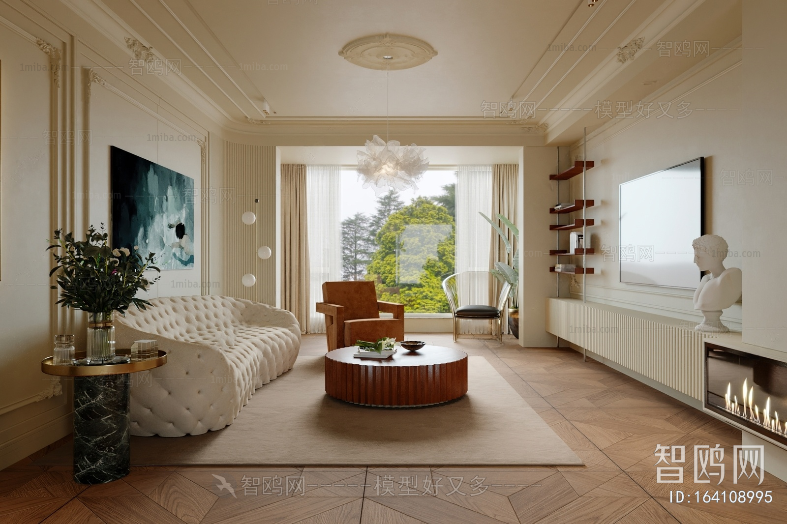 French Style A Living Room