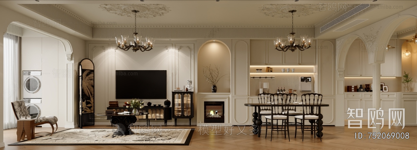 French Style A Living Room