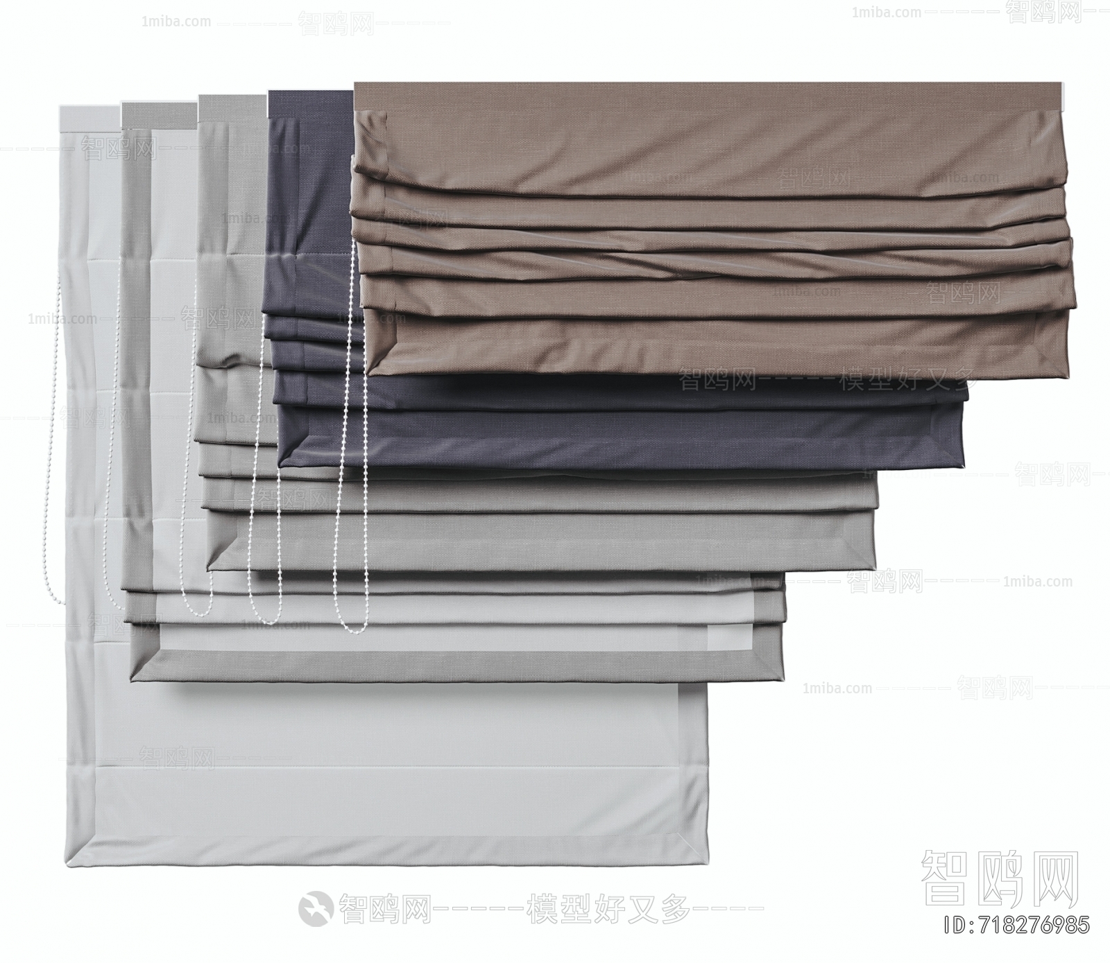 Modern Roman Curtain