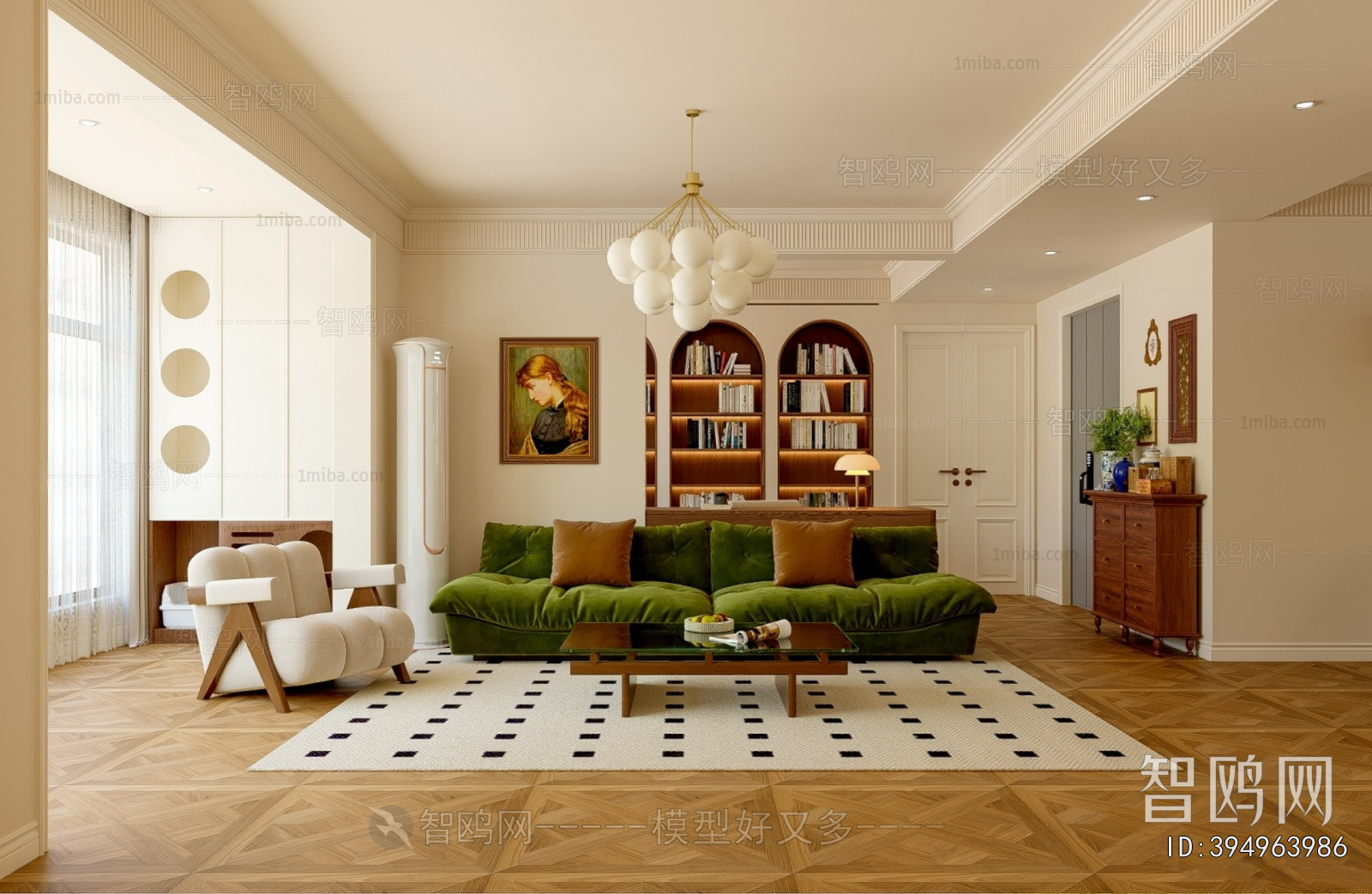 French Style A Living Room