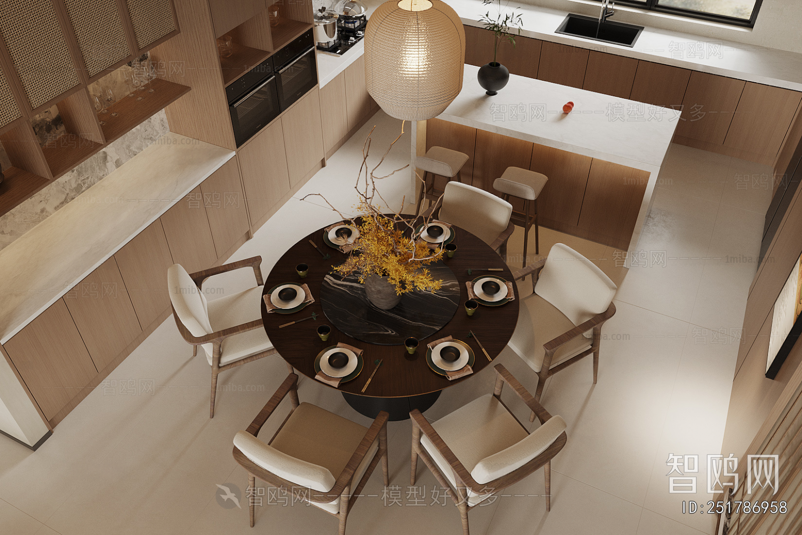 New Chinese Style Dining Table And Chairs