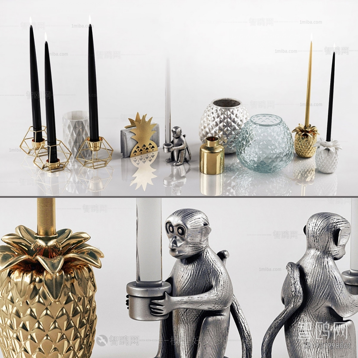 Modern Candles/Candlesticks
