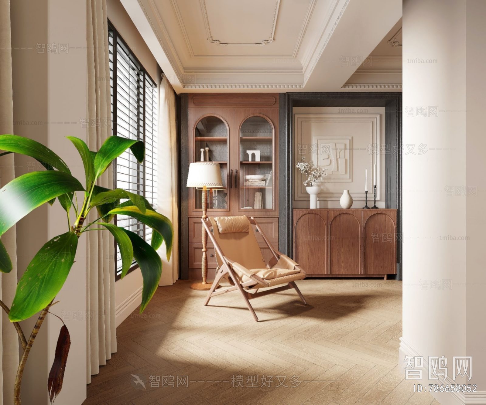 French Style Study Space