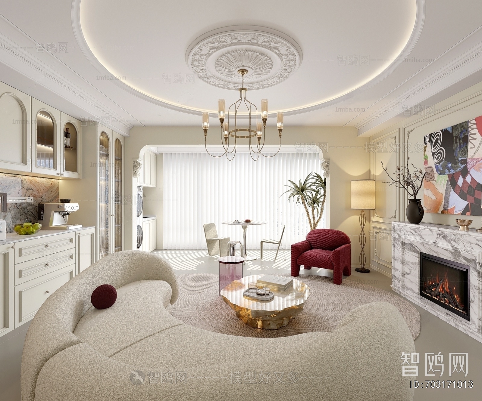 French Style A Living Room