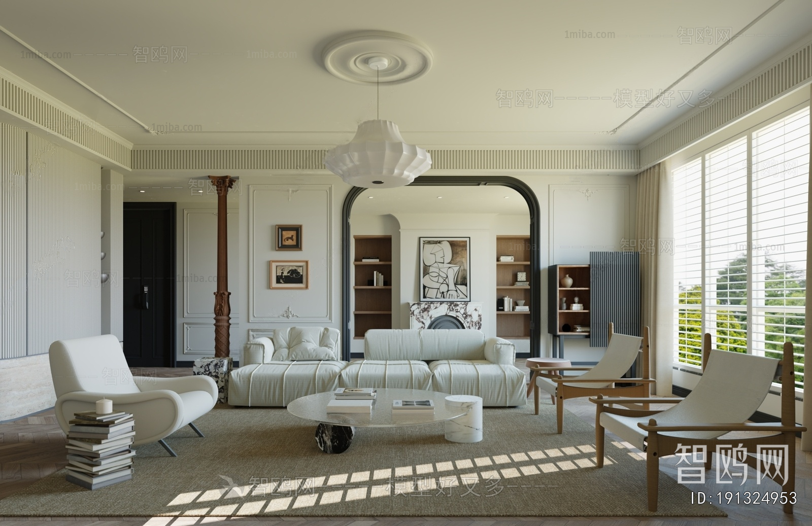 French Style A Living Room