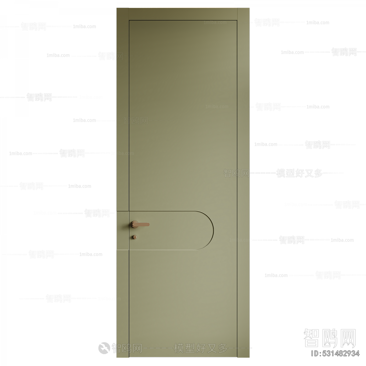 Modern Single Door