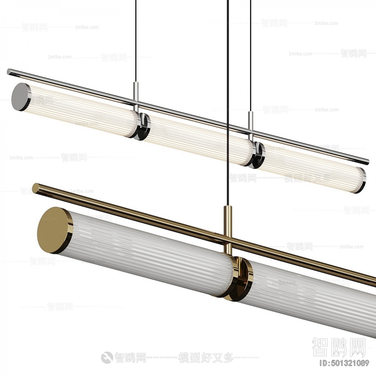 Modern Long Chandelier