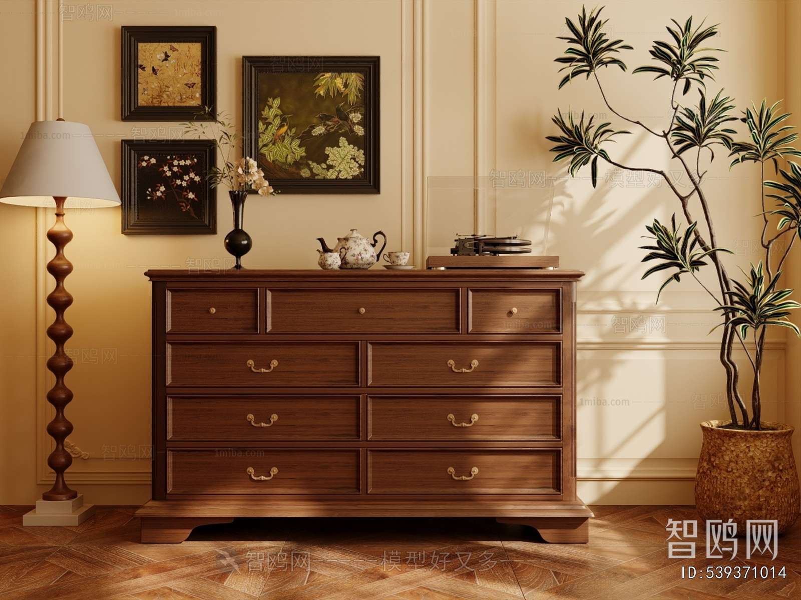 American Style Side Cabinet