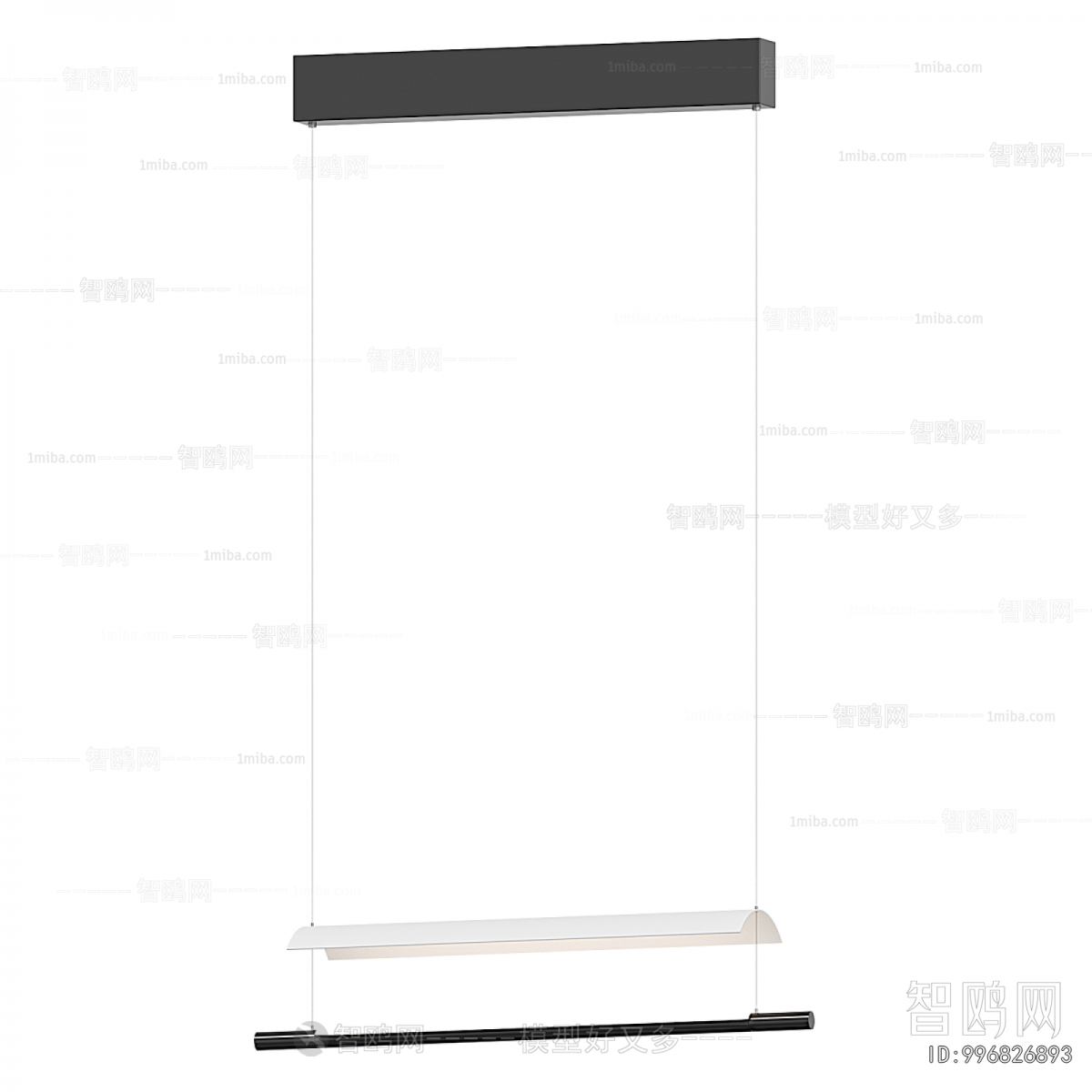 Modern Long Chandelier