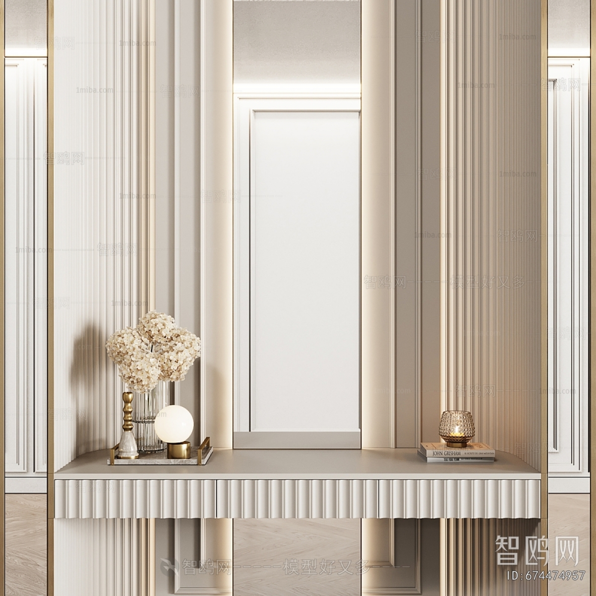 Simple European Style Dresser