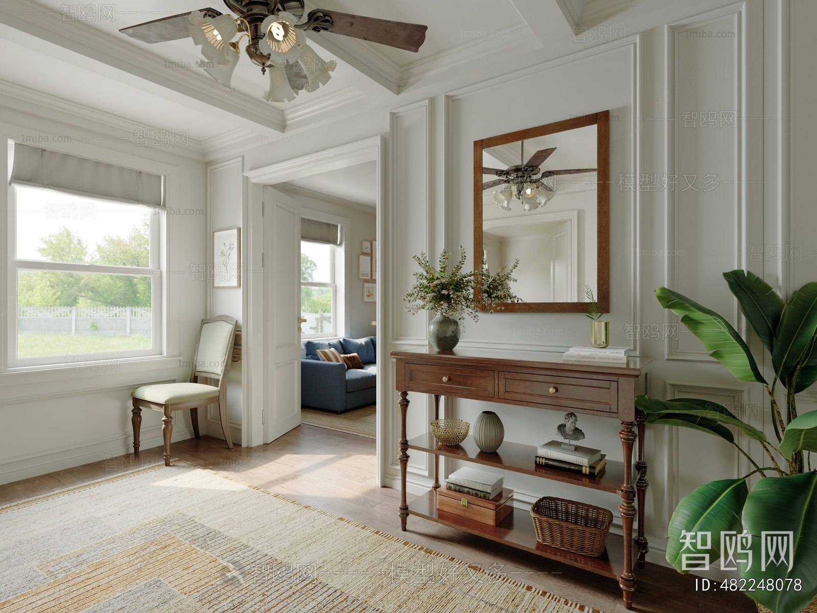 American Style Hallway