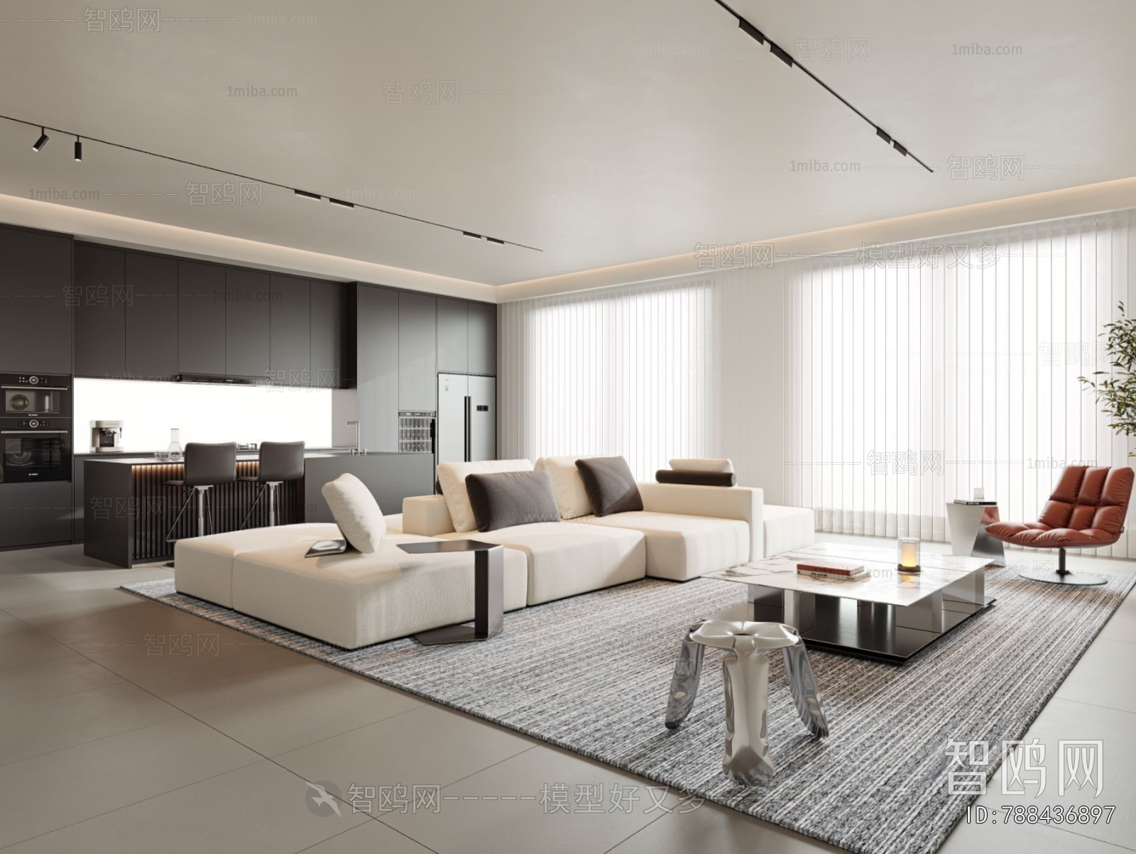 Modern A Living Room