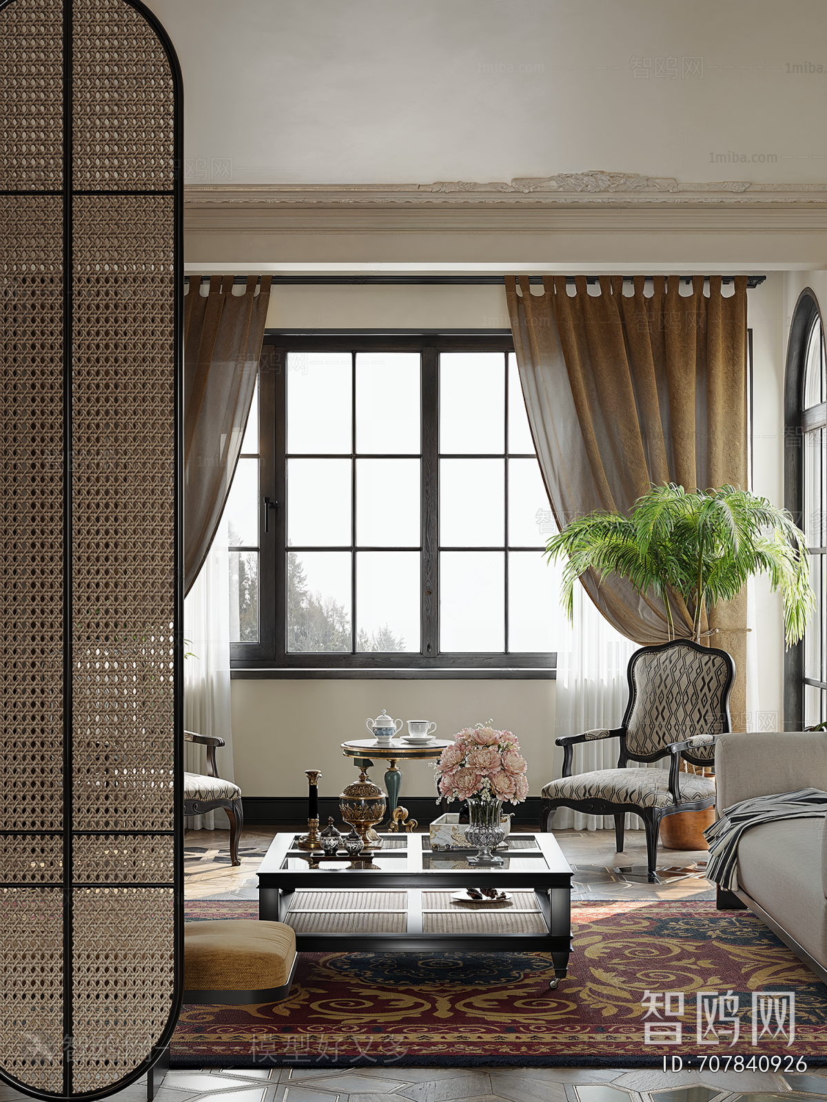 French Style A Living Room