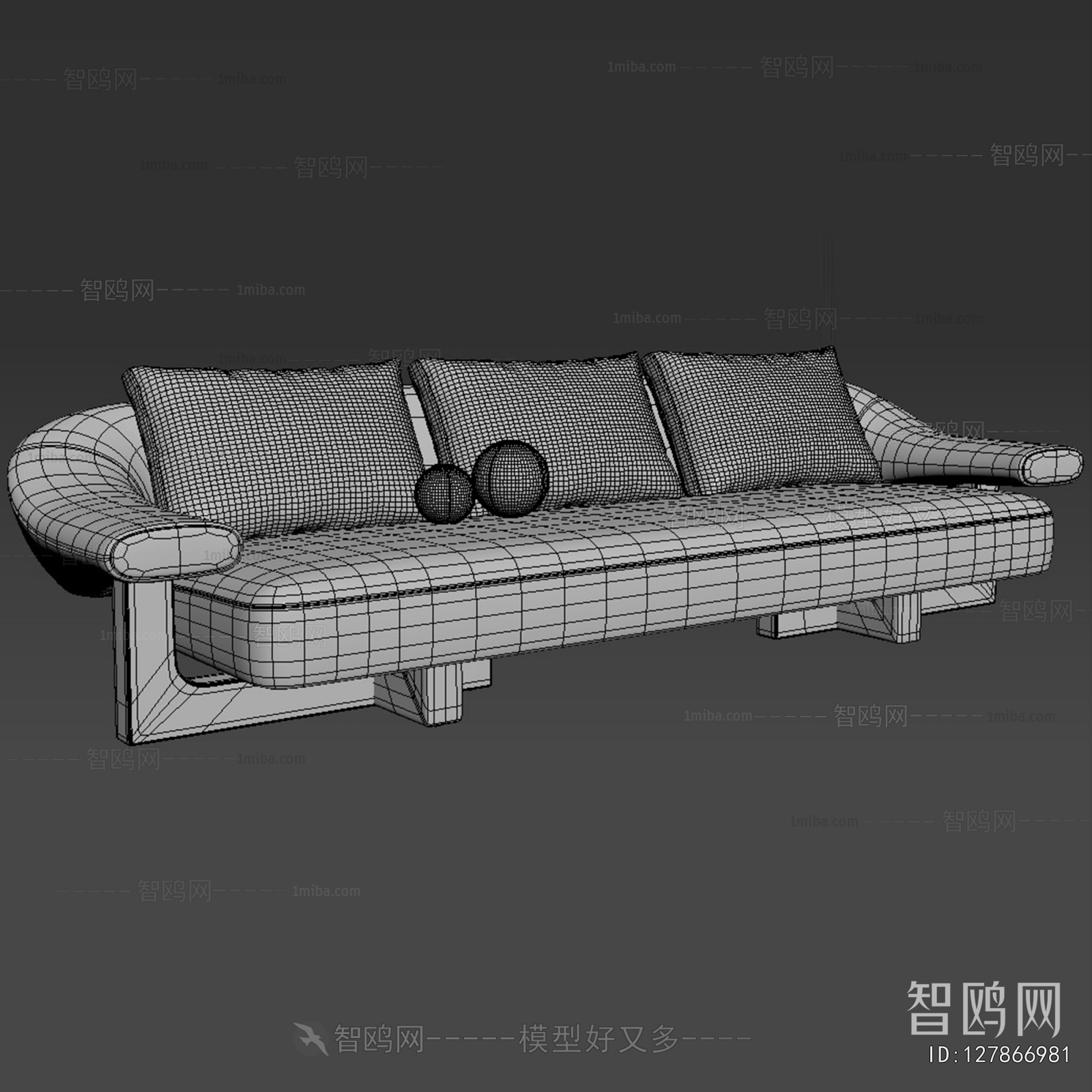 Modern Three-seat Sofa