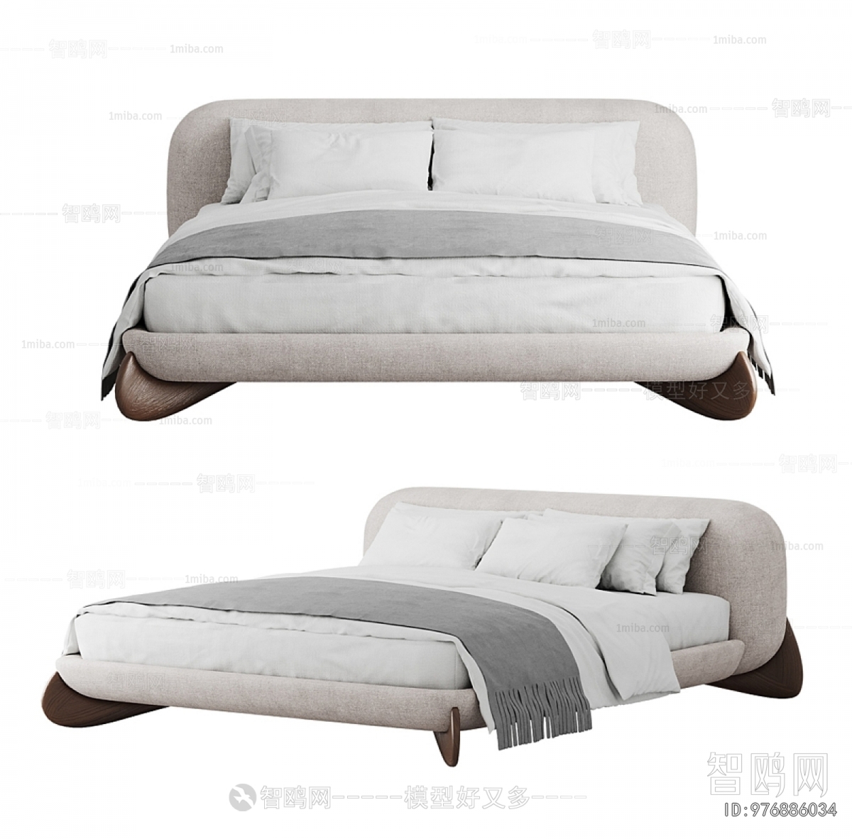 Modern Double Bed
