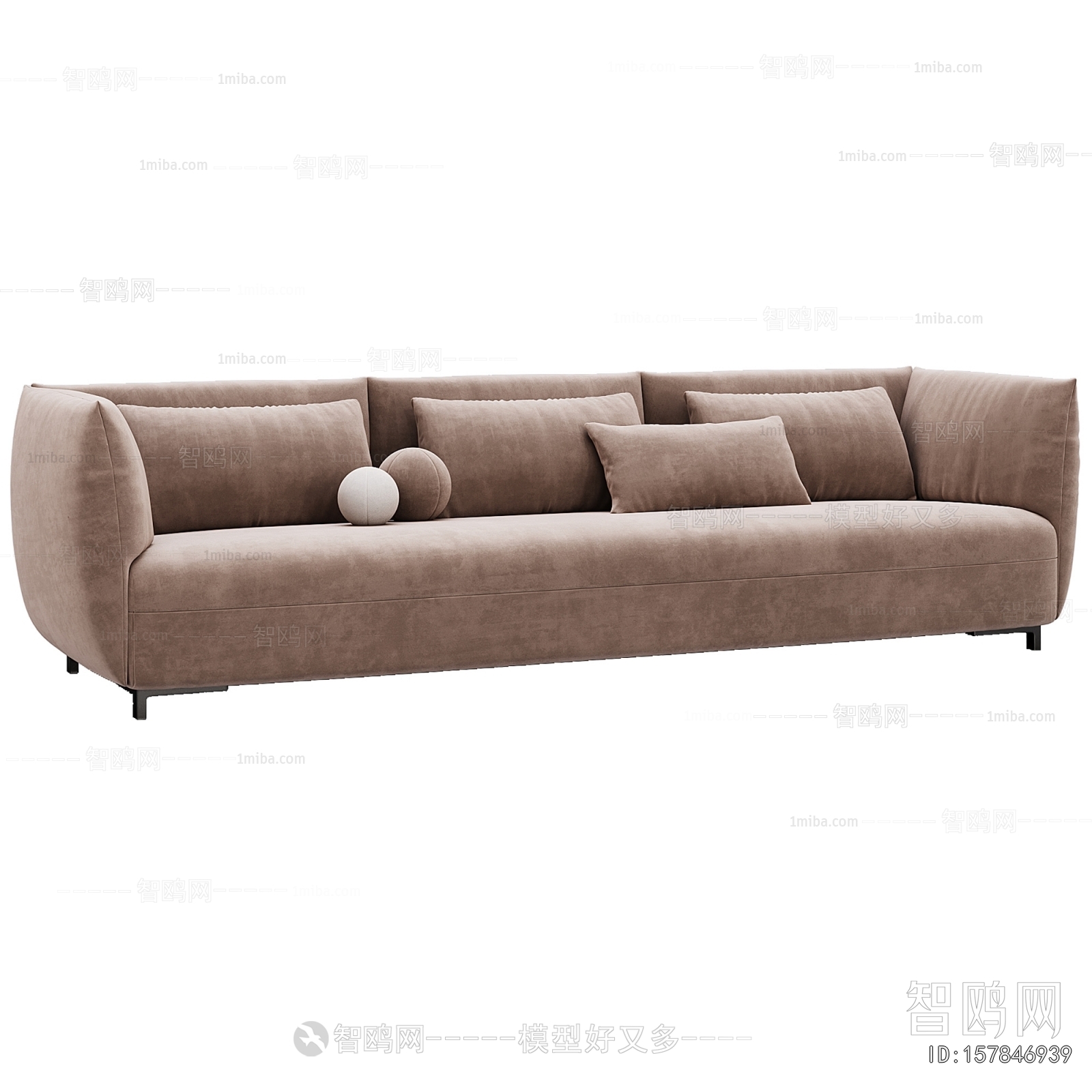 Modern Three-seat Sofa