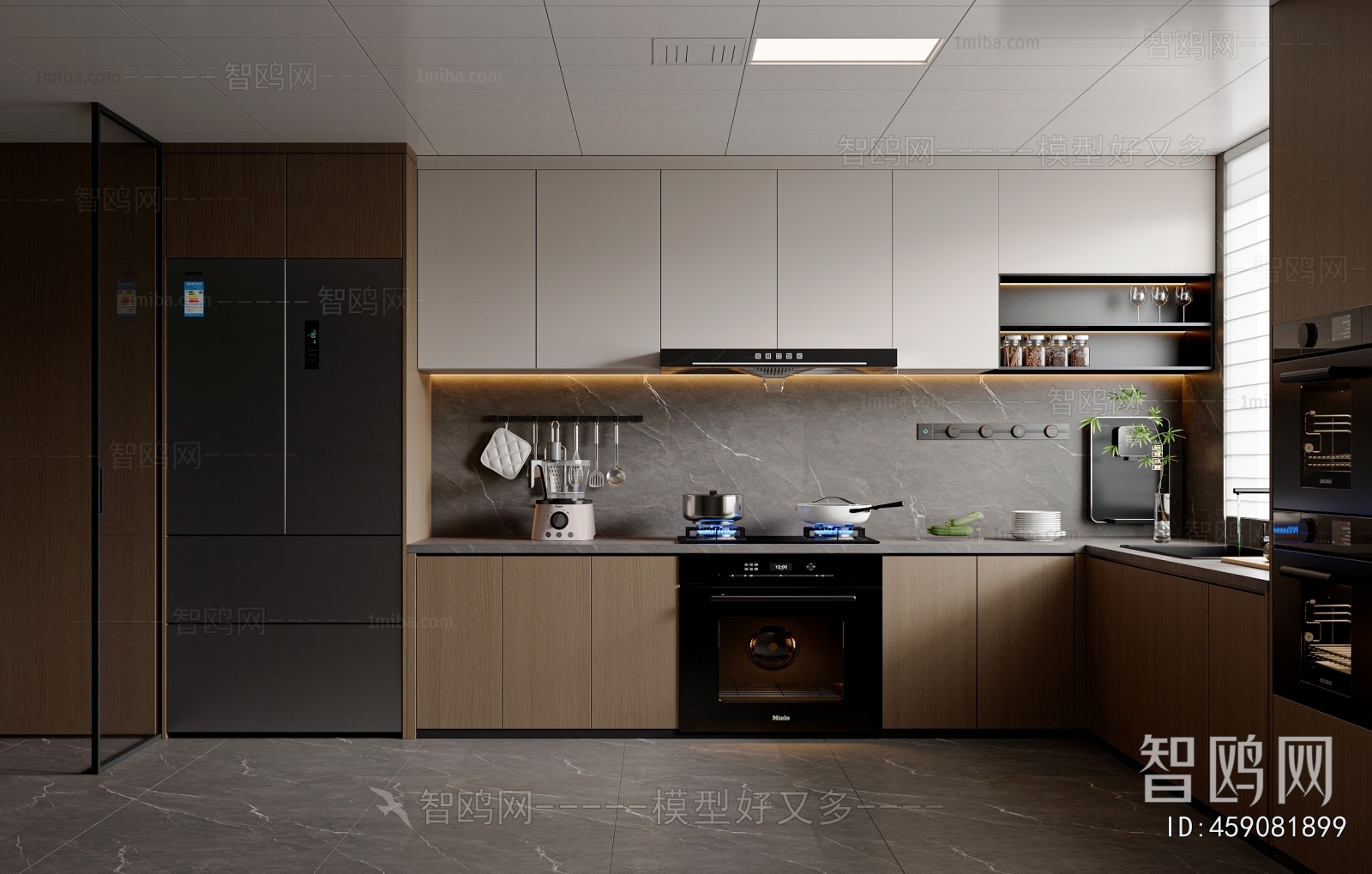 Modern The Kitchen