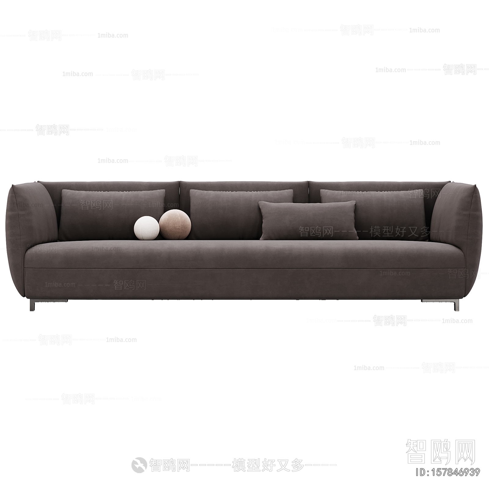Modern Three-seat Sofa