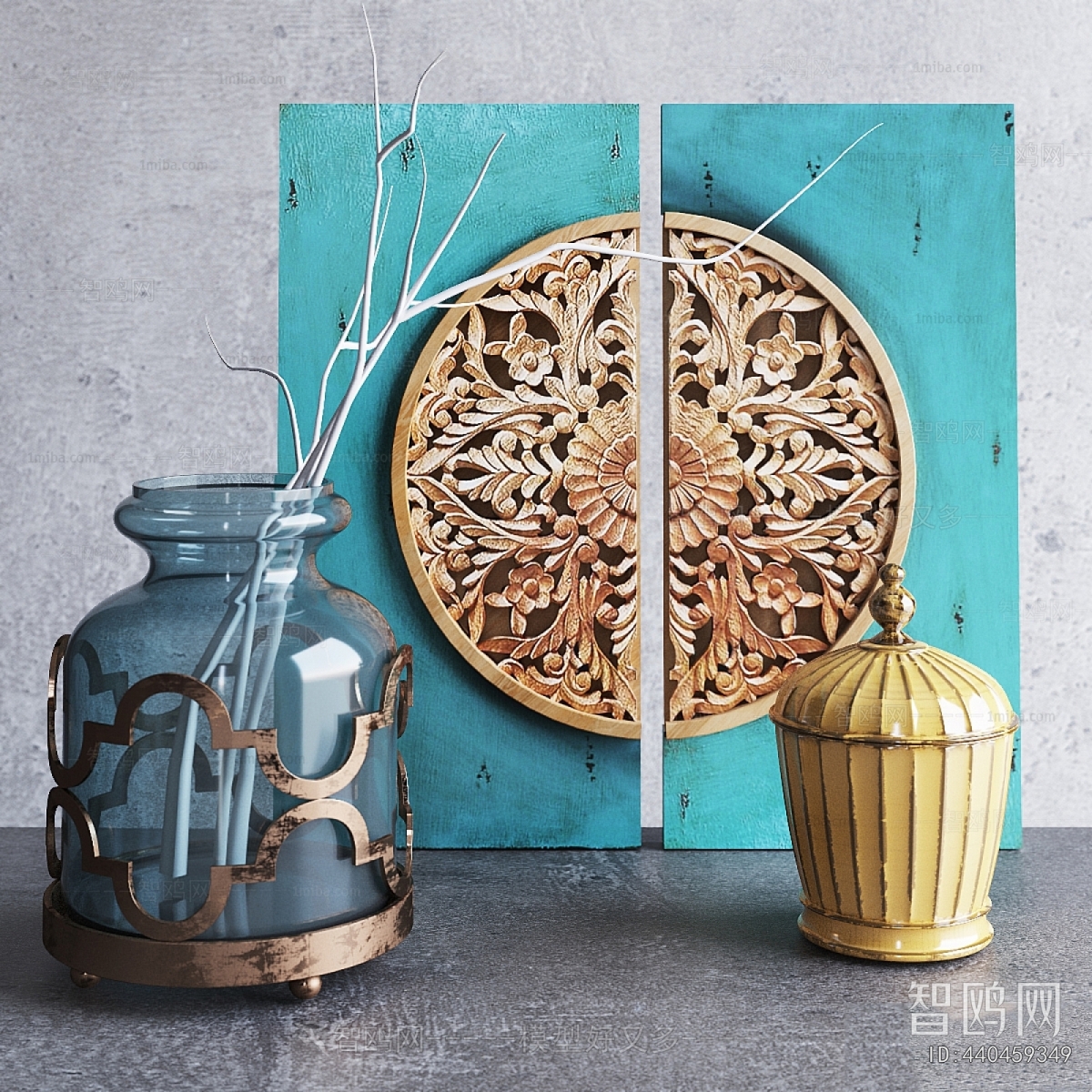 Retro Style Decorative Set