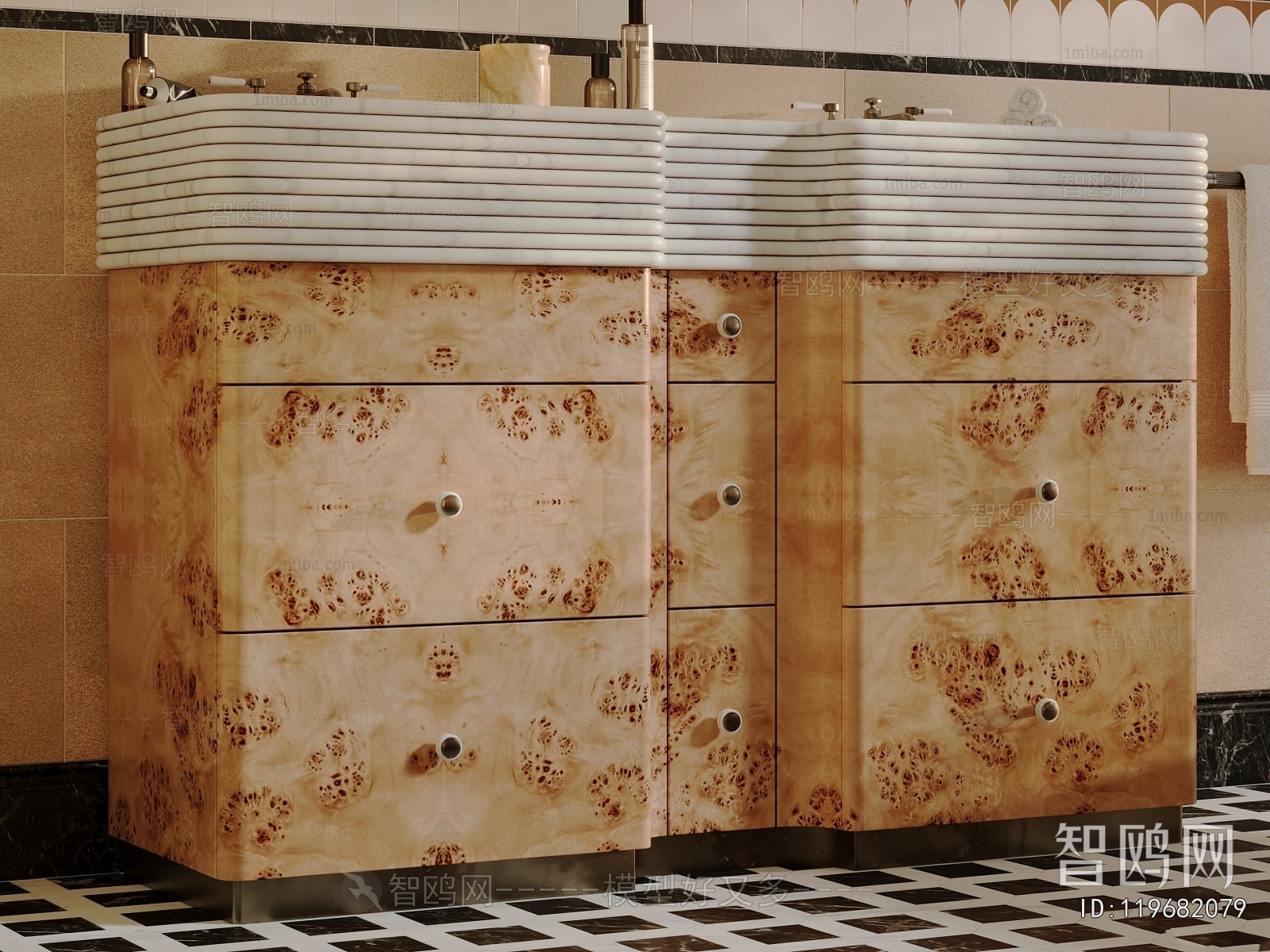 Modern Bathroom Cabinet