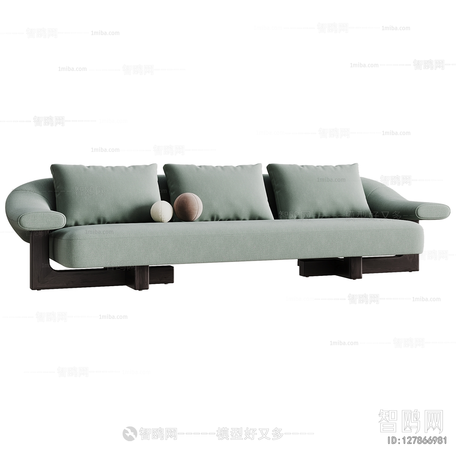 Modern Three-seat Sofa