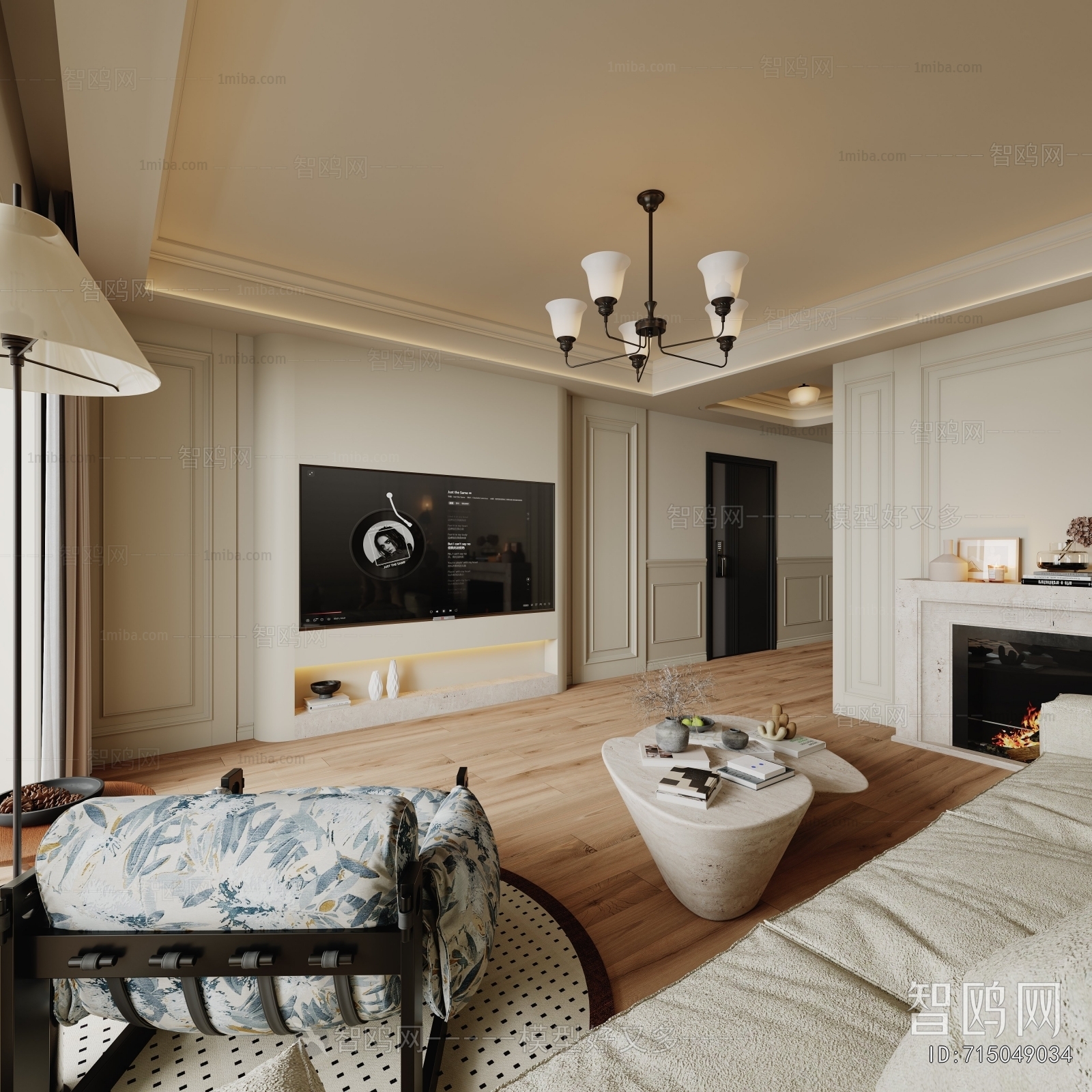 French Style A Living Room