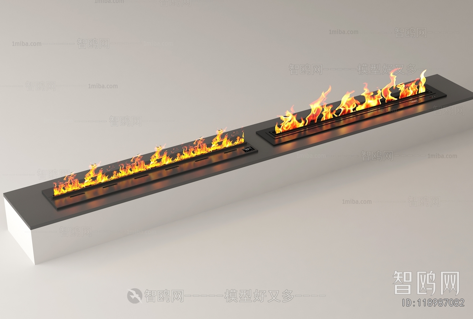 Modern Electronic Fireplace