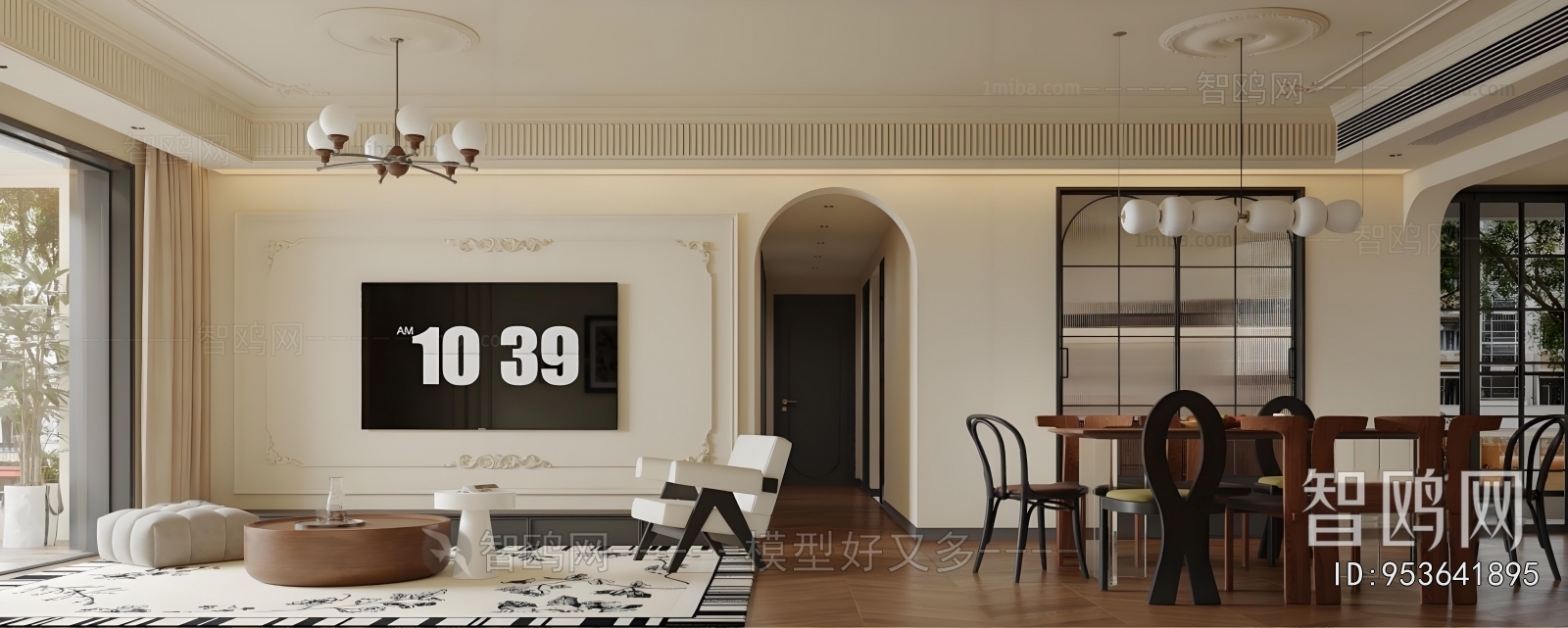 French Style A Living Room