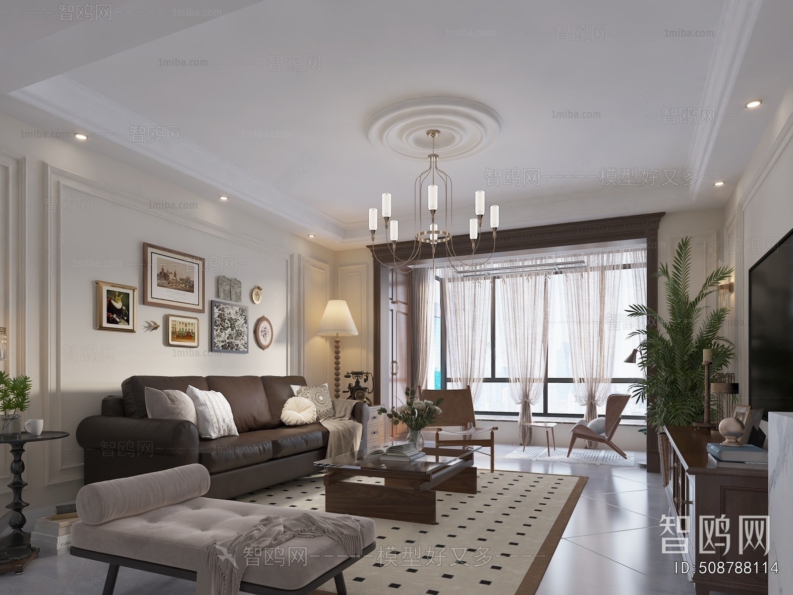 French Style A Living Room