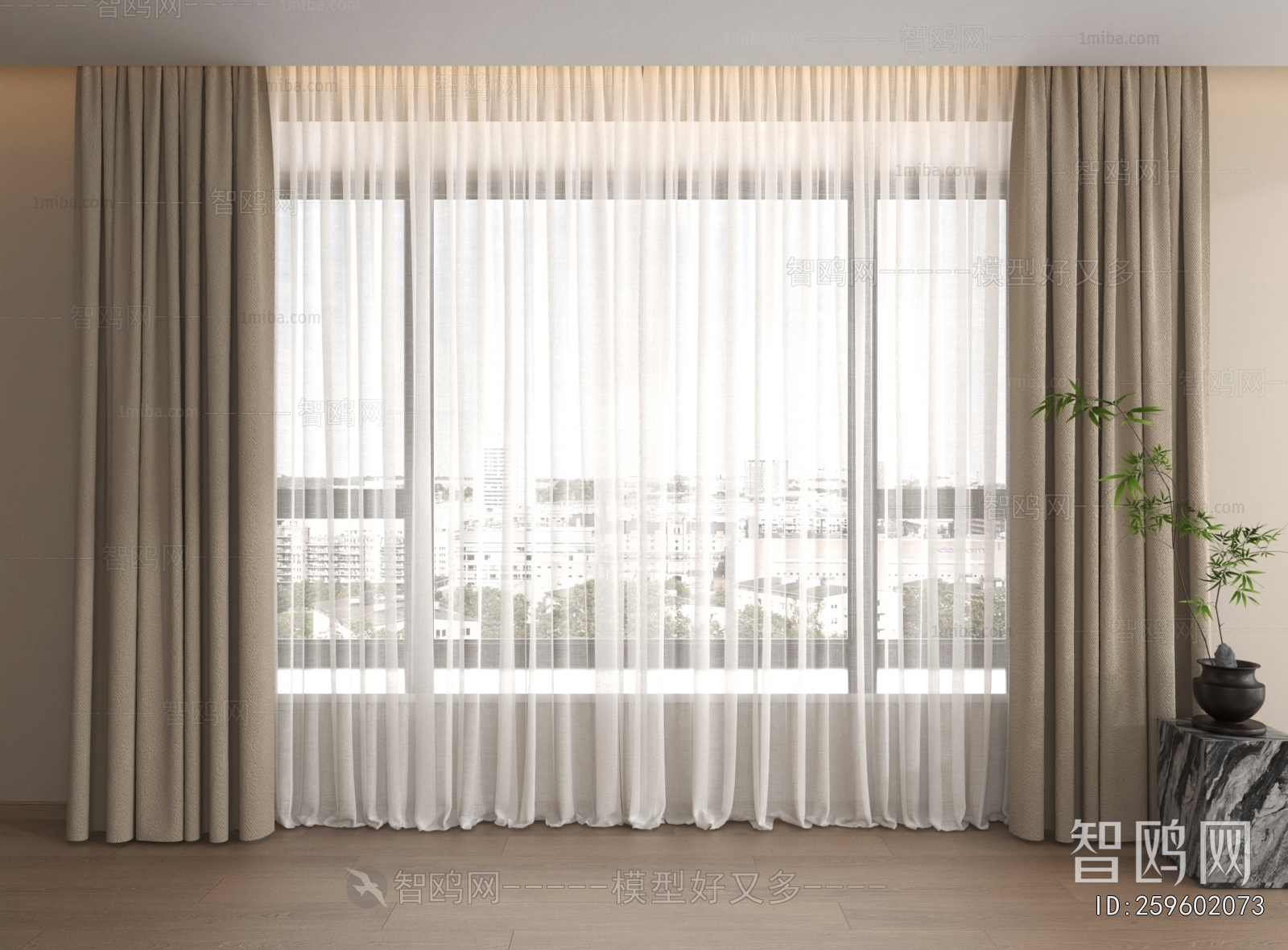 Modern The Curtain