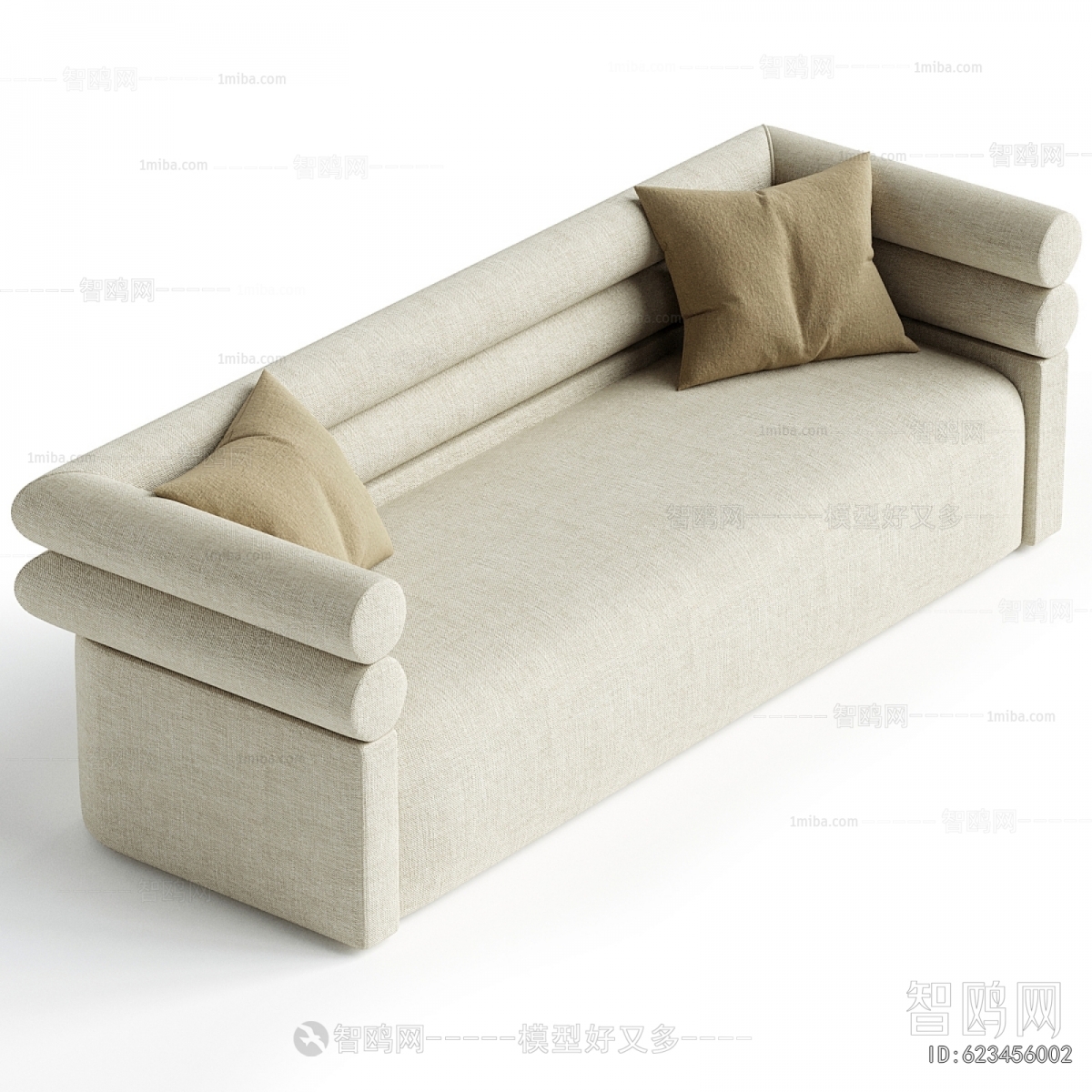 Modern Three-seat Sofa