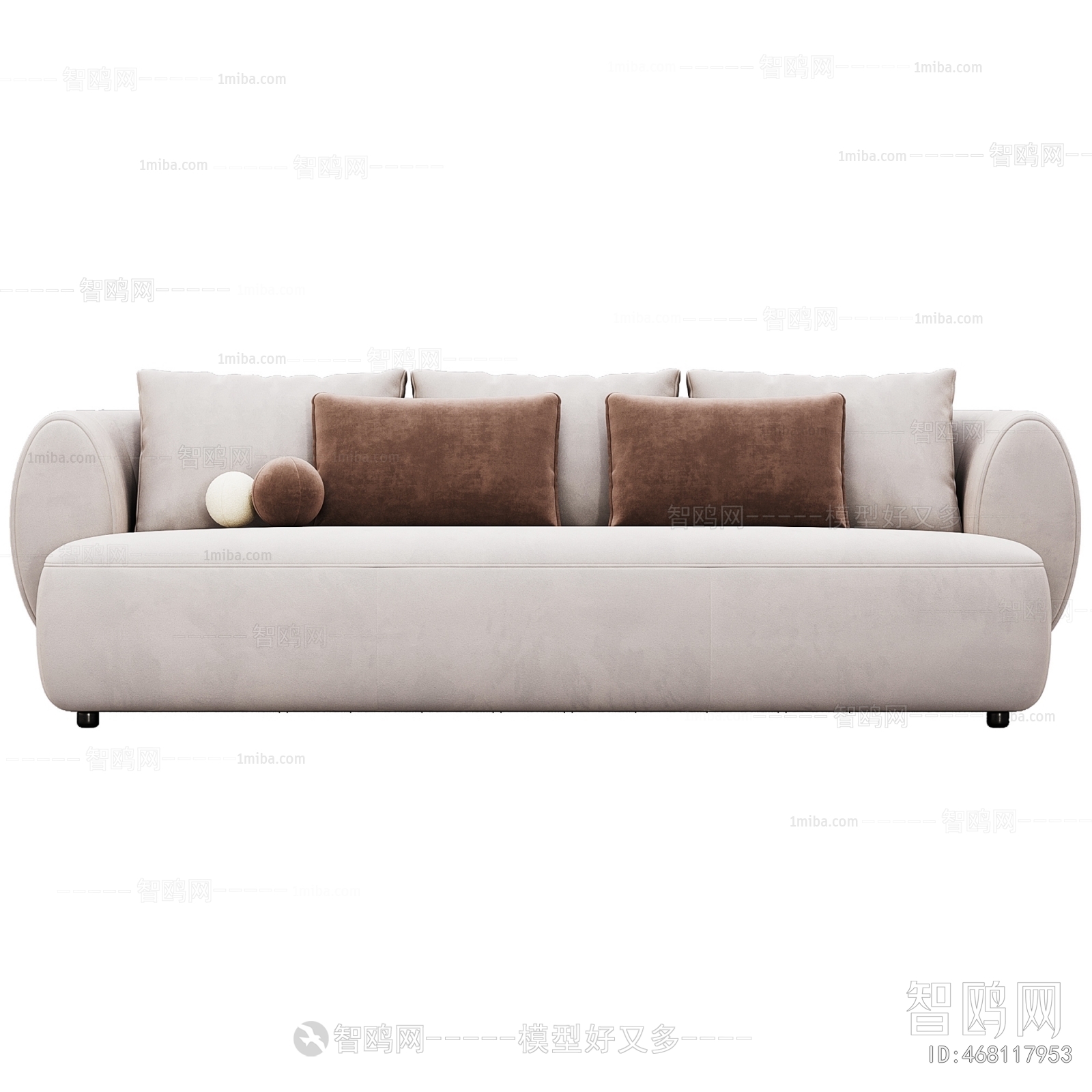 Modern Three-seat Sofa