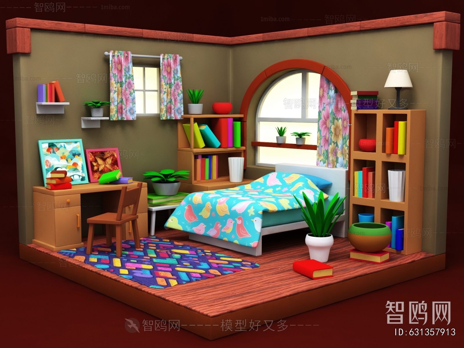 Modern Cartoon House