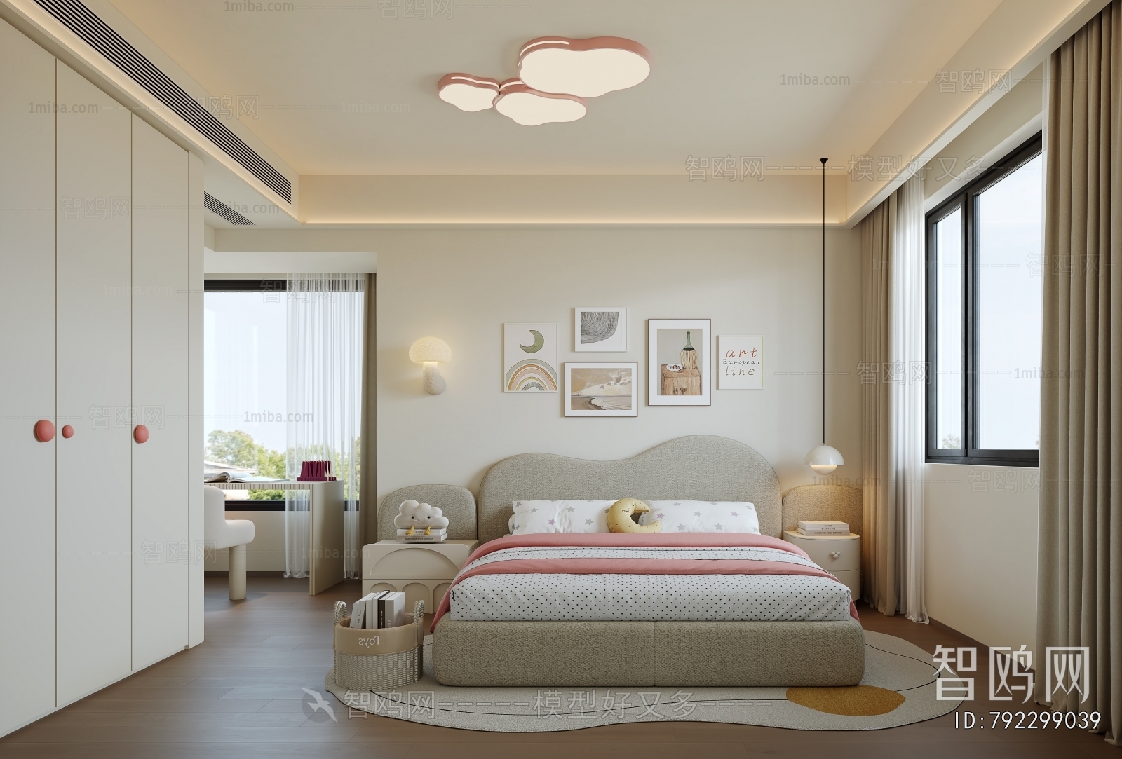 Modern Girl's Room Daughter's Room