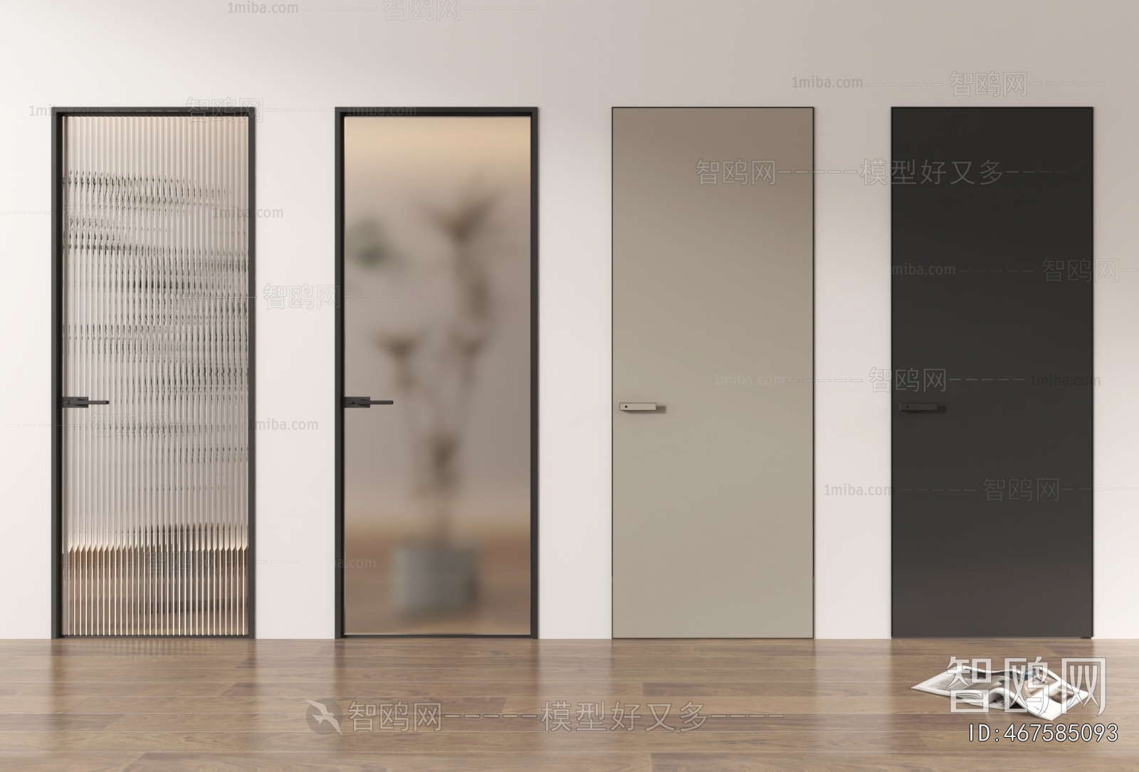 Modern Single Door