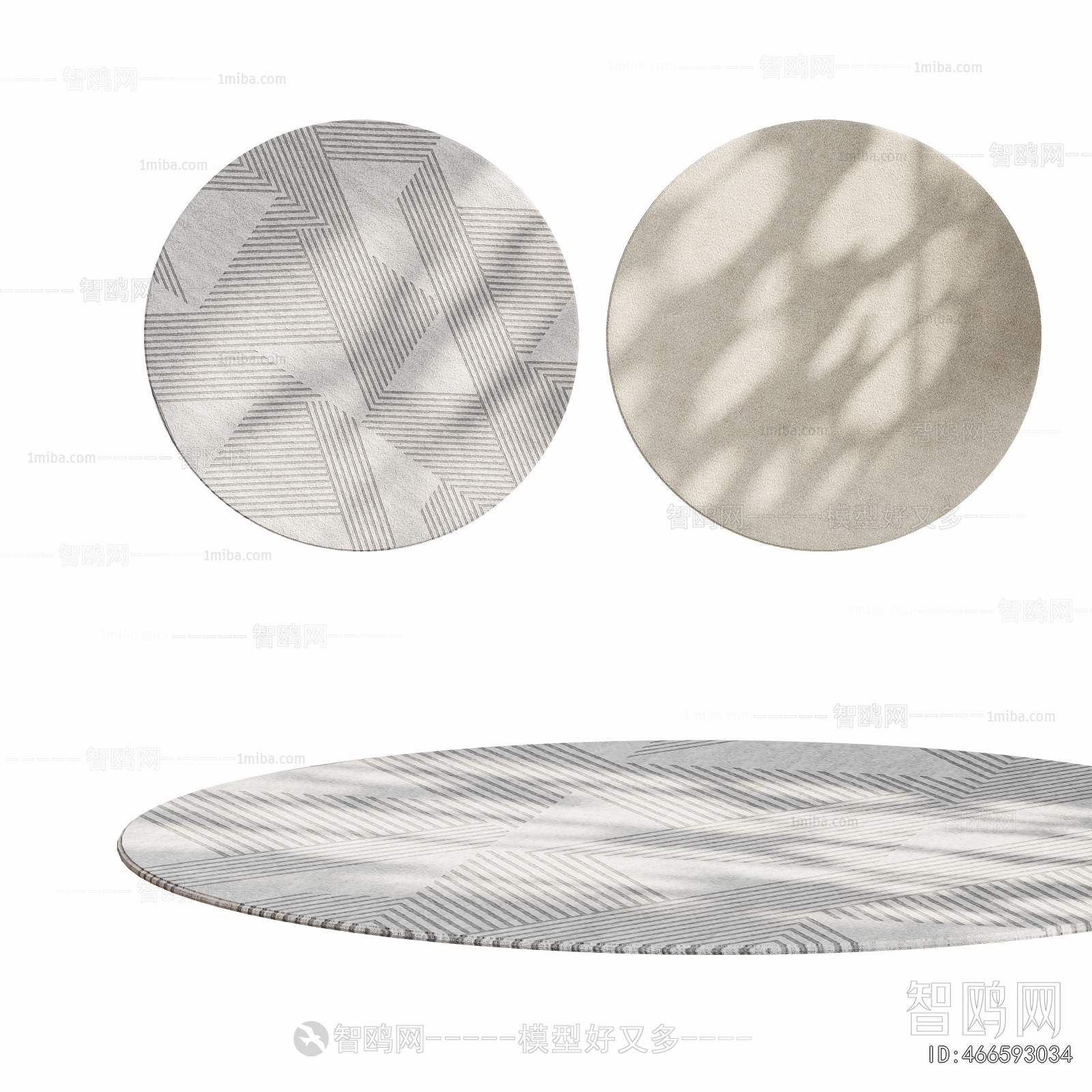 Modern Circular Carpet