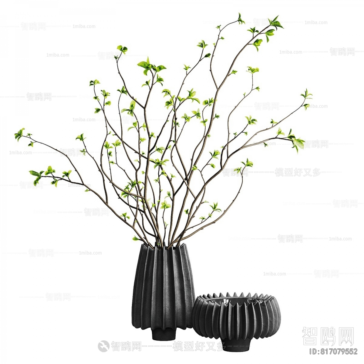 Modern Aquatic Green Plant