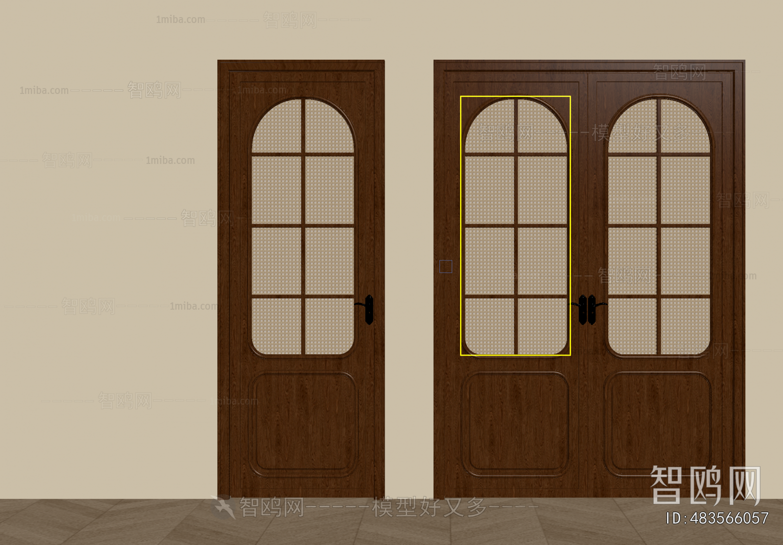 French Style Double Door