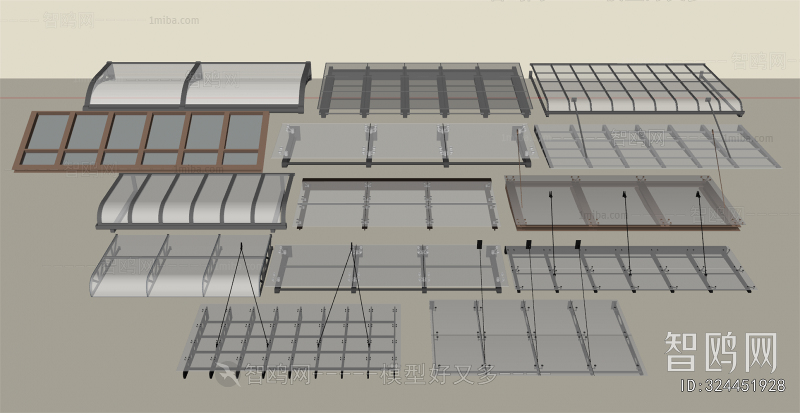 Modern Sunshade/Canopy/Tensioning Film