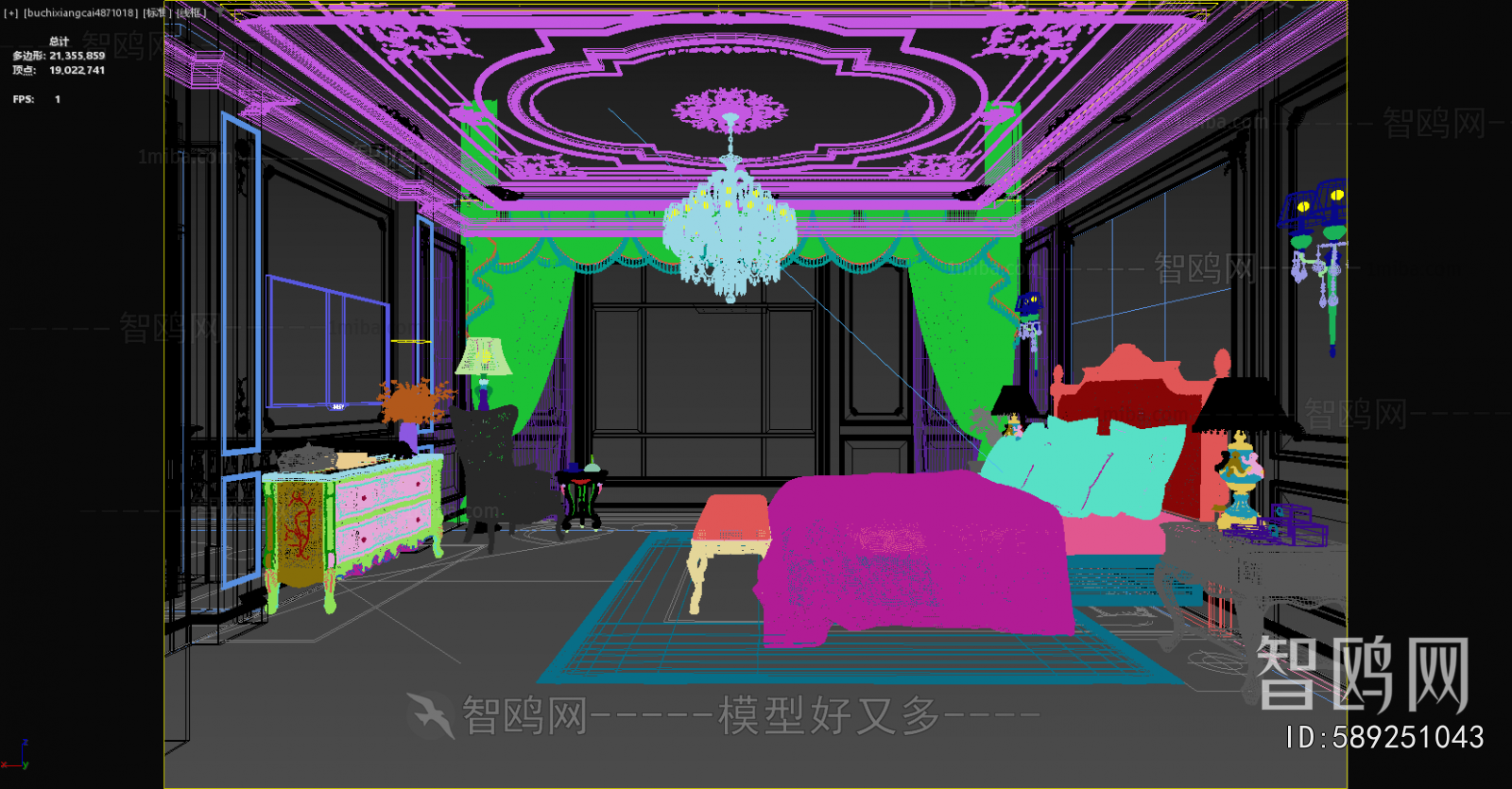 French Style Bedroom