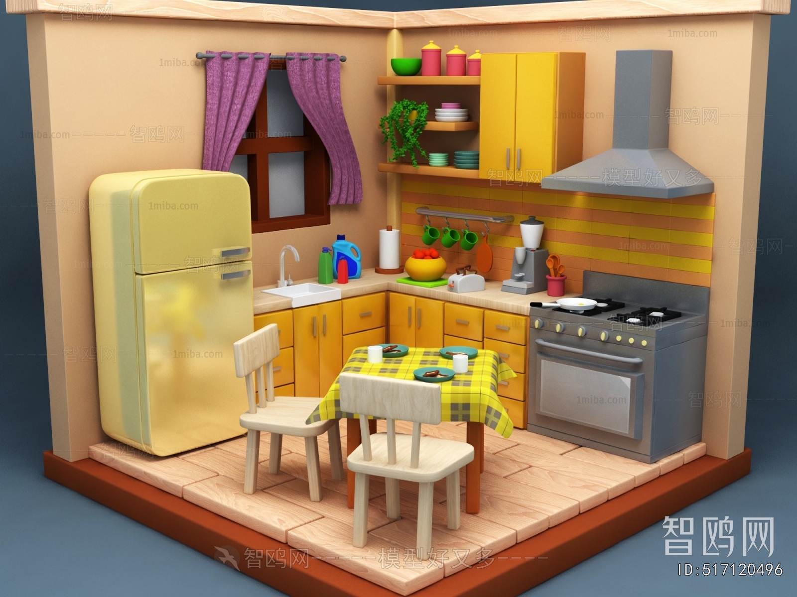 Modern Cartoon House