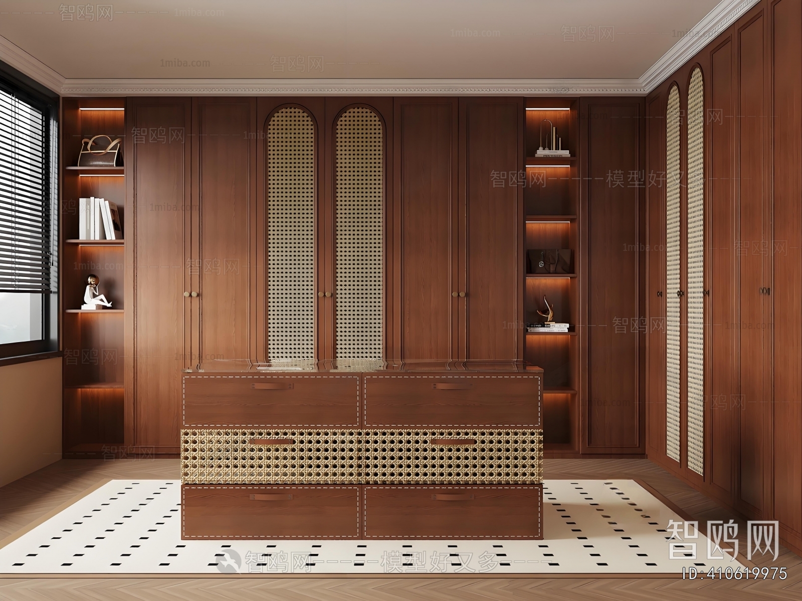 Modern Clothes Storage Area