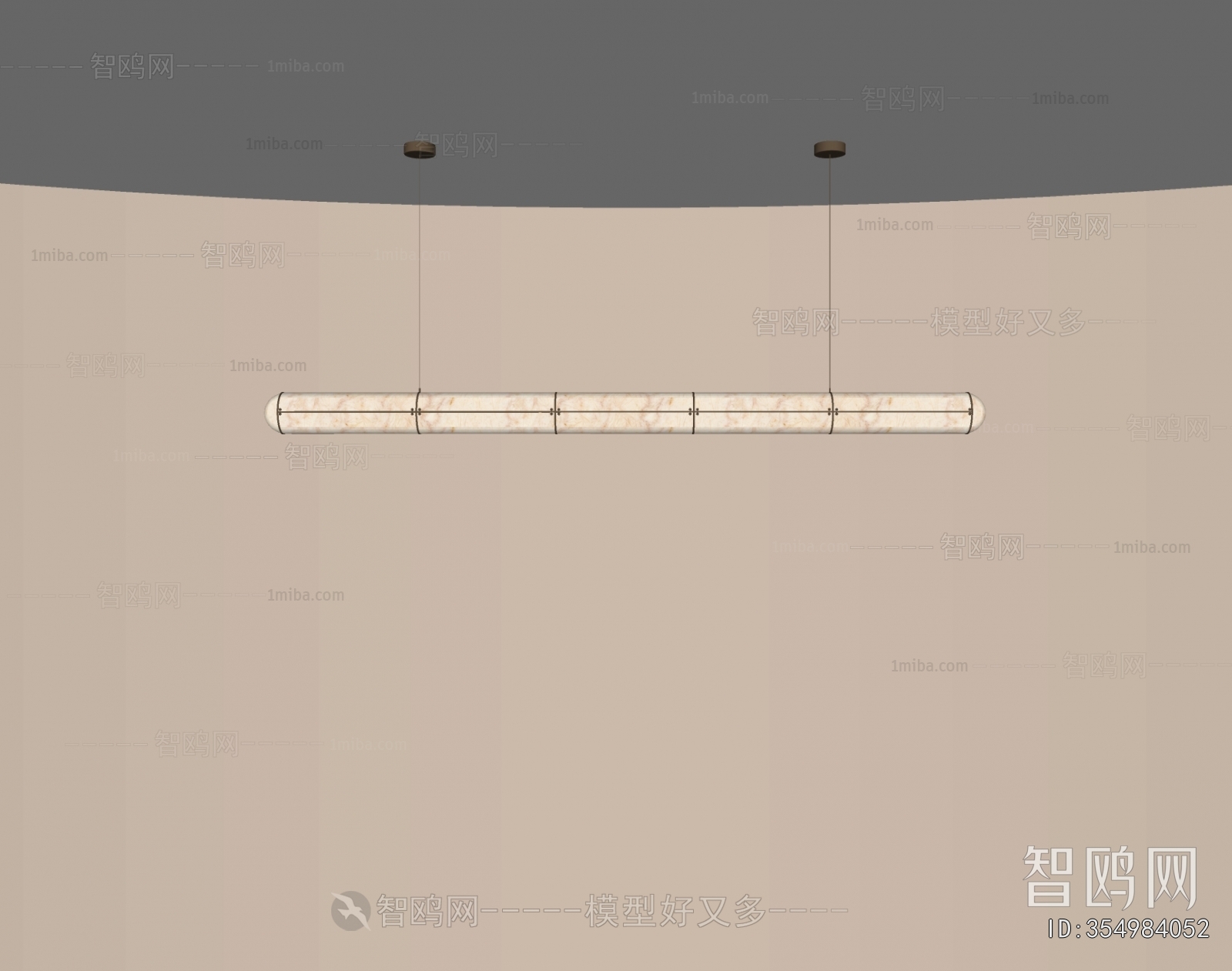 Modern Long Chandelier