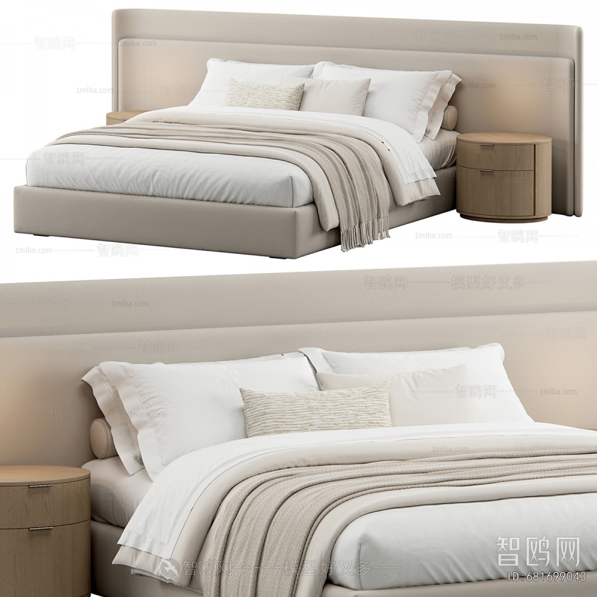 Modern Double Bed