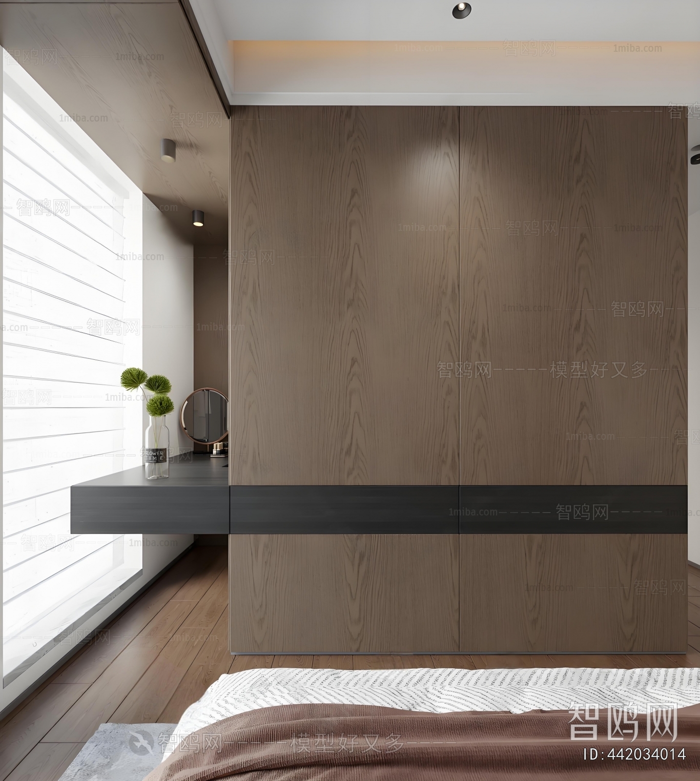 Modern Clothes Storage Area