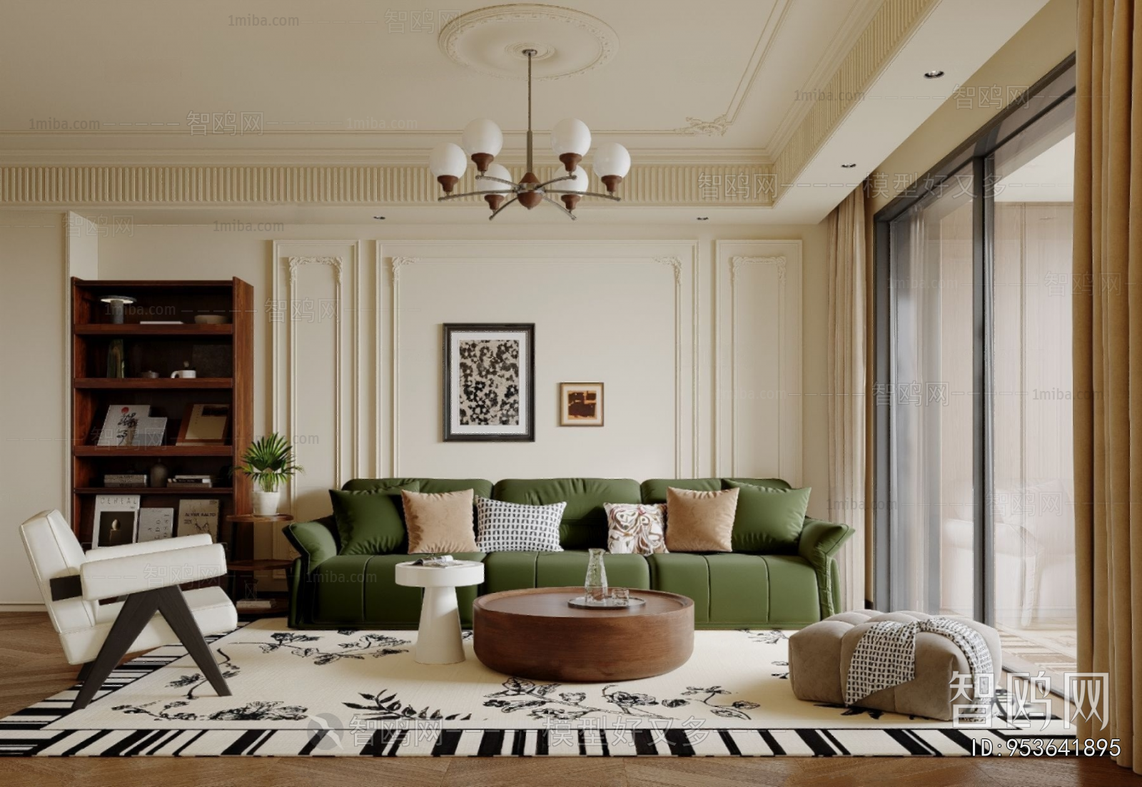 French Style A Living Room