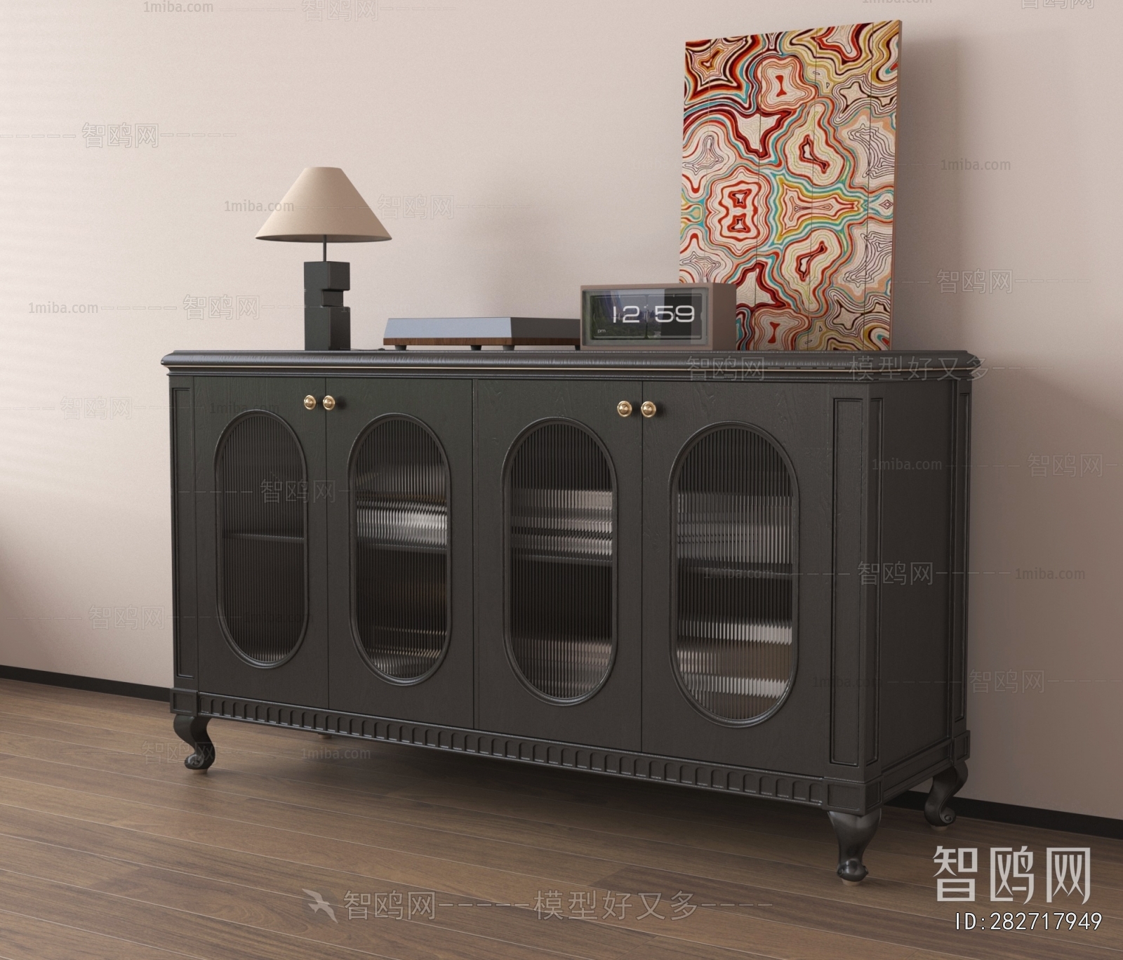 French Style Side Cabinet