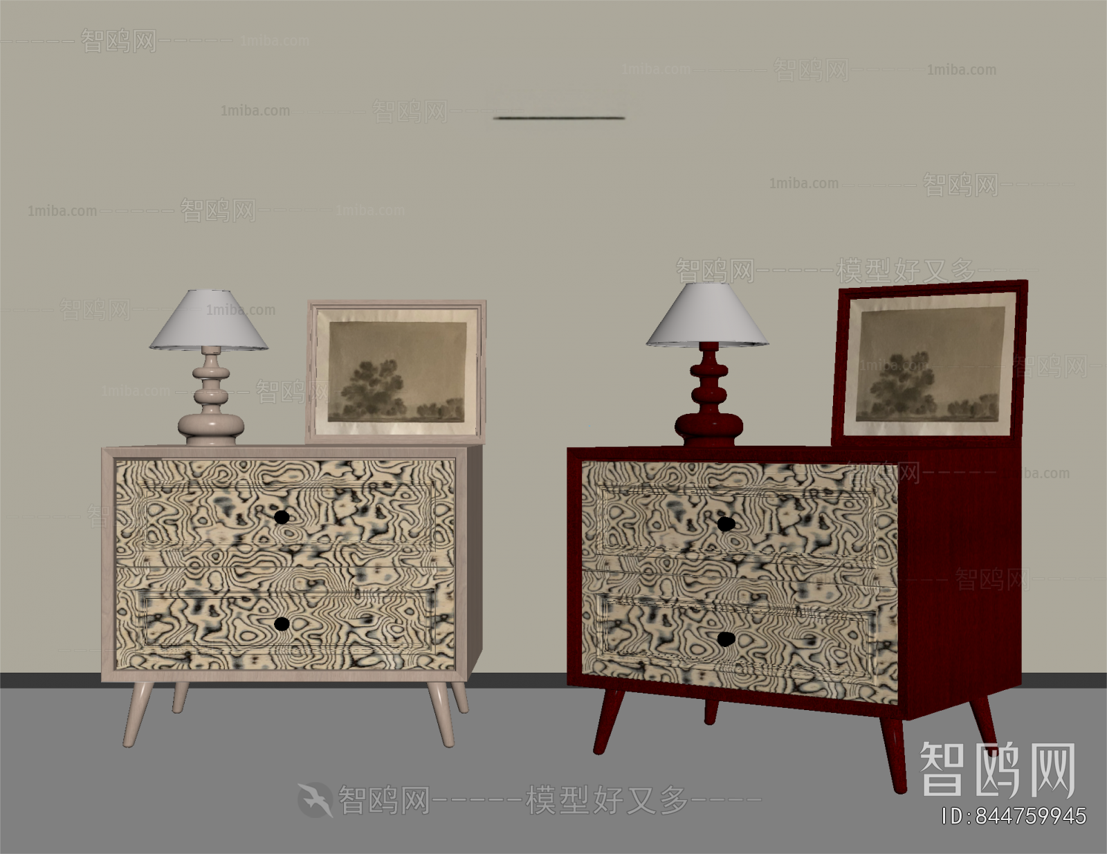 Modern Bedside Cupboard